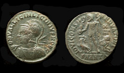 Licinius II, Helmeted Portrait, Rare